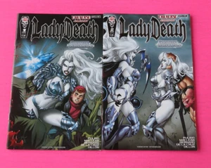 LADY DEATH CYBERNETIC DESECRATION # 1 ,2 A comic Coffin 2023 2 Lot - Picture 1 of 1