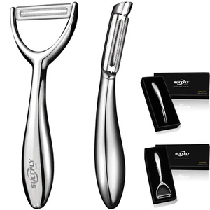Vegetable Peeler Stainless Steel,Ultra Sharp Potato Peelers for Kitchen, - Picture 1 of 7