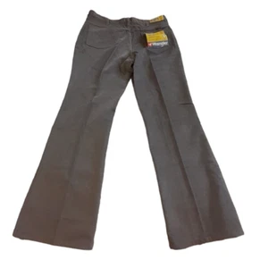 Pantalones de pana cepillada vintage Wrangler para hombre 38x32 nuevos RAROS grises hechos en EE. UU. - Imagen 1 de 15