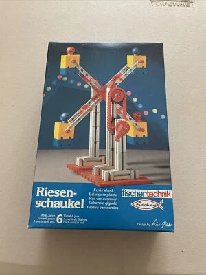 fischer technik fischertechnik NIB FERRIS WHEEL GERMANY  BUILD KIT VINTAGE TOYs - Image 1 of 4