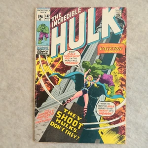 Incredible Hulk 1971 #142 FN- 5.5 1st Valkyrie Samantha Parrington Marvel Key - Picture 1 of 11