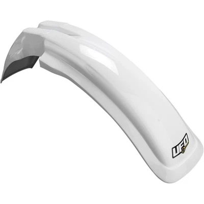 UFO Plastics Universal MX Front Fender - White PA01013041 — 第 1/3 张图片