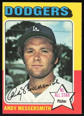1975 Topps #440 Andy Messersmith - $1 SHIPPING (JB4) - Image 1 of 2