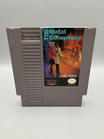 Nintendo NES Vic Tokai The Mafat Conspiracy *Pre-Owned* Free Shipping
