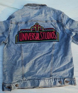 Universal Studios 30th Anniversary Jeansjacke Unisex Large blau mit Neon Patch - Bild 1 von 21
