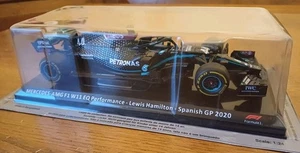 MERCEDES AMG F1 W11 EQ P.- Lewis Hamilton Spain GP 2020 FORMULA 1 1:24 Model Car - Foto 1 di 1