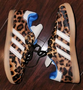 Adidas Samba Pony Wales Bonner Leopard - IE0578 mens sz 8 shoes - Picture 1 of 8