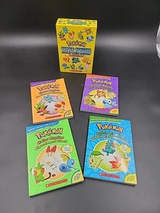 Pokemon Super Special Chapter Book Collection Flip Book Set Of 4 With Posters! - Picture 1 of 6