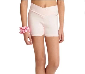 Justice Girls Pink Dance Shorts, NWT, Sizes XXS, XS, XL - Picture 1 of 3