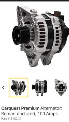 Alternator For Toyota Tacoma Tundra 2005-15 FJ Cruiser 2007-09 12V 100Amp 11138 - Image 1 of 2