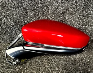 MAZDA CX-30 Door Mirror Power Left Driver LH Red DGJ4-69-181A 2020 2024 OEM - Foto 1 di 17