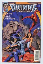 1994 DC COMICS PRIMAL FORCE #1 #2 #0 - HIGH GRADE LOT - NEAR MINT - / NEAR MINT+
