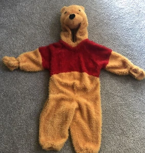 Disney Winnie the Pooh Deluxe Costume XXS Warm Soft Fur Furry - Picture 1 of 12