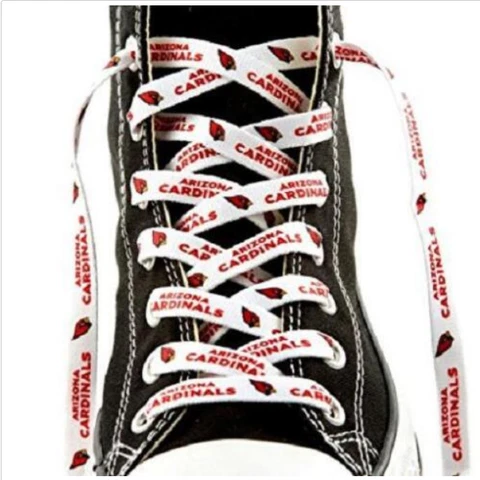 Arizona Cardinals Shoe Laces Strings NFL Team Colors 54" One Pair Lace Ups Cover