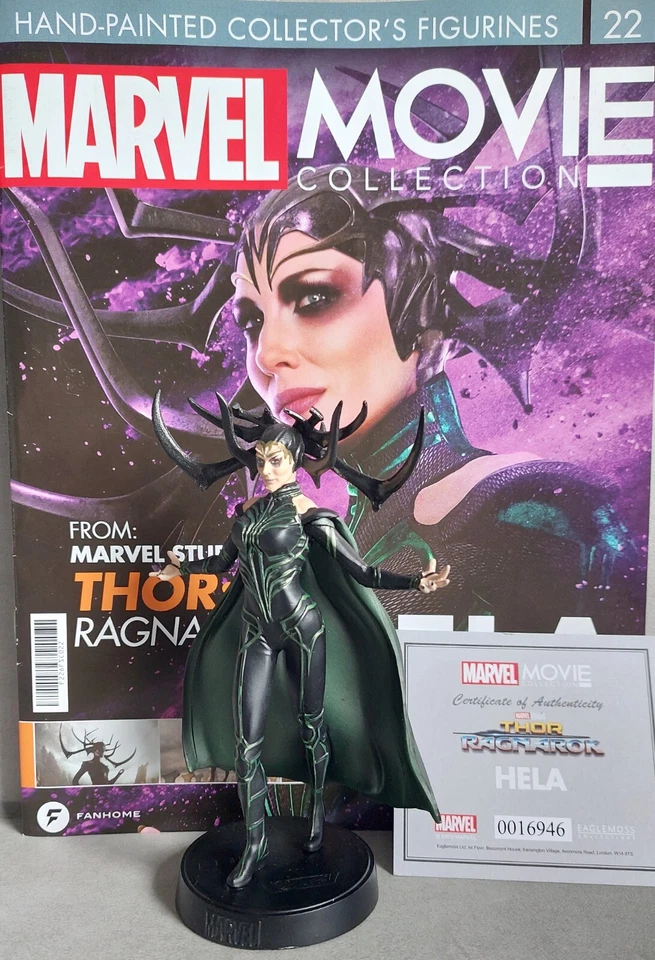 Colección de películas Marvel #69 Hela (Thor: Ragnarok) Eaglemoss Eng. Foto 1 de 4