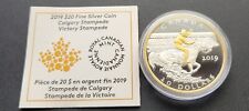 *** 2019 $20 FINE SILVER COIN *** CALGARY  STAMPEDE - VICTORY  STAMPEDE ***