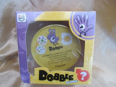 Dobble Classic Card Family Game 2-8 Players Age 6 + New Sealed 5 Fun Games In 1  - Image 1 of 4