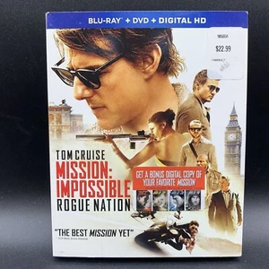 Mission: Impossible: Rogue Nation (Blu-ray/DVD, 2015) Slipcover - Picture 1 of 5