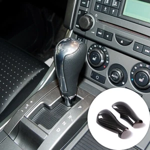 Cubierta para cabeza de cambio de engranajes decorativos de carbono ABS para Range Rover Sport/Vogue 2005-2013 - Imagen 1 de 10