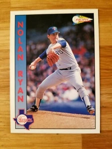 Nolan Ryan 1992 carta inserto bordo bianco del Pacifico #6 in perfette condizioni - Foto 1 di 2