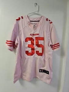San Francisco 49ers #35 Eric Reid Jersey Size 44 Nike on-field Stitched Pink - Picture 1 of 15