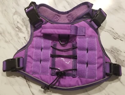 Arnés táctico para perros con asa chaleco pequeño sin tirar (desgaste menor) Foto 1 de 3