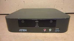 ATEN CS1942 - 2 ports USB Mini DisplayPort/Audio double écran commutateur KVMP PAS D'alimentation - Photo 1/4