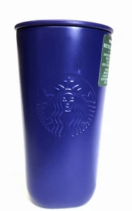 Starbucks Purple Recycled Stainless Steel Tumbler, 12 oz, NWT - Foto 1 di 4