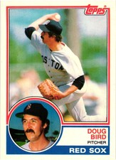 1983 Topps Traded Set Break #12T Doug Bird NM+ - Free shipping