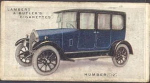 Lambert & Butler - Motor Cars, 3rd Series - 25 - Humber - Picture 1 of 1