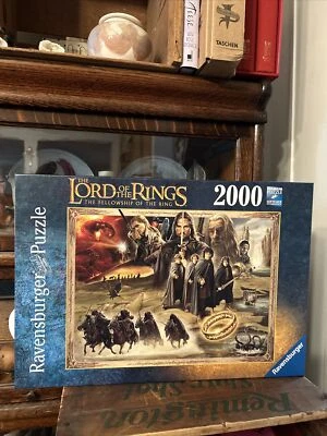 Ravensburger 16927 Lord of The Rings: Fellowship of The Ring 2000 Pc Puzzle 5/19 - Image 1 of 2