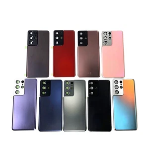 For Samsung Galaxy S21 Ultra 5G G998 Battery Rear Back Door Cover Case + Lens - Picture 1 of 11