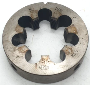 Thread cutting die cutting die R 1 1/2 HSS Gertus - Picture 1 of 3