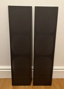 BOWER WILKINS CM8 704 S2 Grilles Pair Grey B&W White Genuine Panels ZG02899 1 - Picture 1 of 5