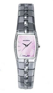Bulova ACCUTRON women’s watch with 40 Diamonds (26R33) - Picture 1 of 1