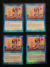 MTG Urza's Legacy TINKER FOIL x4 Magic the Gathering LP ***See Pics