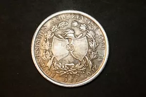 1869 EIDGENOSSISCHES SCHUTZENFEST 1869 IN ZUG Coin - Picture 1 of 2