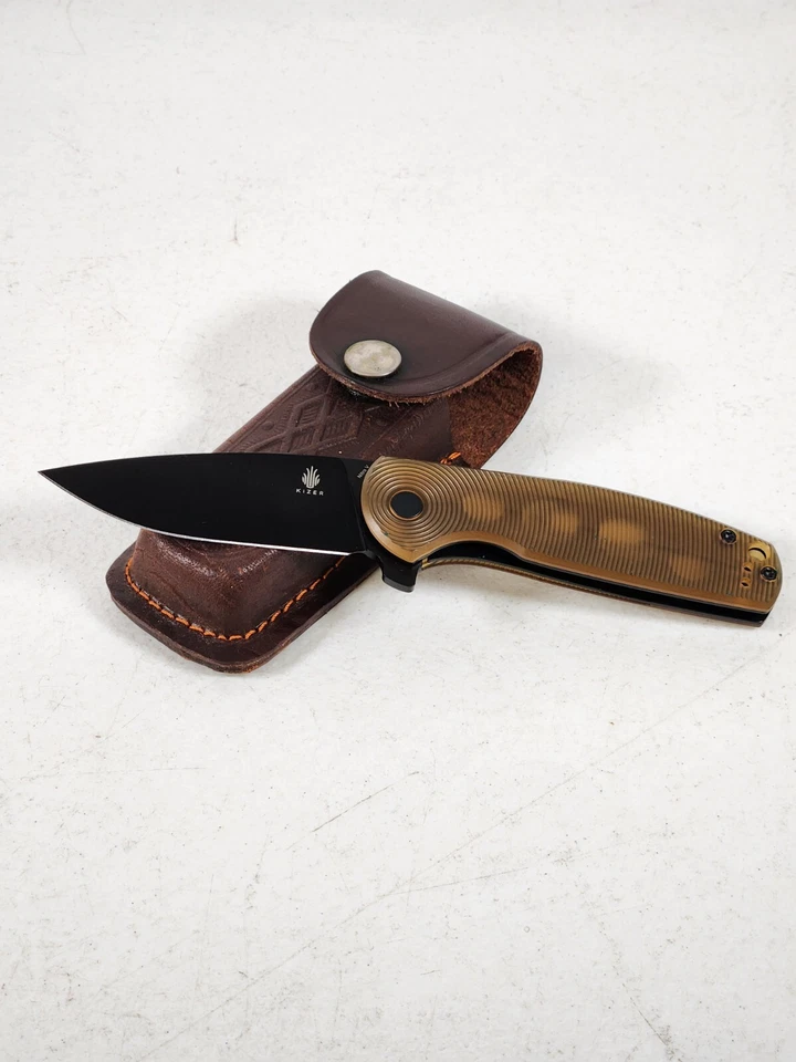 Kizer Gemini Foldable Pocket EDC Knife, 3.12 In Nitro-V Steel Blade, PEI Handle - Image 1 of 4