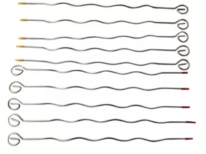 10x Schaschlikspieß Grillspieß Stahl Spieß Grillbesteck Obst Gemüse Fleisch NEU! - Bild 1 von 1