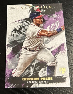 2021 Topps Inception Cristian Pache Rookie - Image 1 of 2