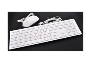 M55009-001 - Keyboard/ Mouse KIT, White, Wired - Picture 1 of 2
