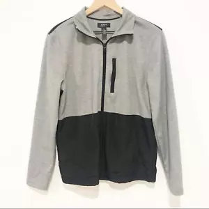 Alfani gray & black lightweight full zip jacket Small - Picture 1 of 7