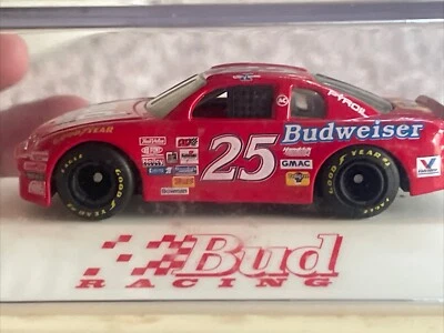 1995 Matchbox Bud #25 Ken Schrader Hendricks Motorsports 1/64 Autographed Monte - Image 1 of 4