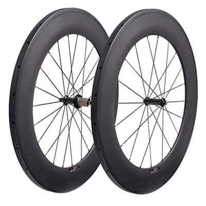 Carbon Fiber Road Bike 88x23mm Straight Pull R36 Hub Wheels Bicycle Wheelset - Picture 1 of 13