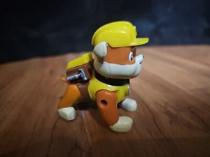 Paw Patrol Back Flip Pup Rubble Figur  - Bild 1 von 5
