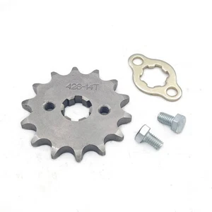 428 14T SPROCKET FOR DIRT BIKE ATV 17mm SHAFT ES10 - Picture 1 of 2