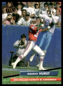1992 Ultra Maurice Hurst New England Patriots #248 - Picture 1 of 2