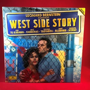 LEONARD BERNSTEIN West Side Story German 1985 Double Vinyl LP Record original e - Picture 1 of 1