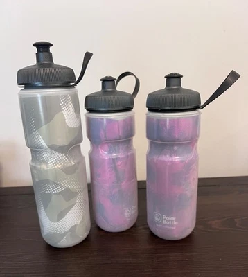 Polar bottle sport insulated BPA free 3 bottles - Image 1 of 4