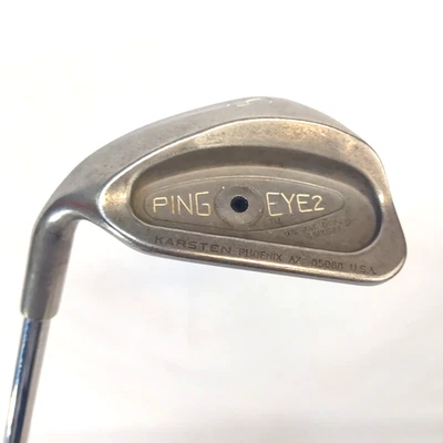 PING Eye 2 Plus Black Dot Sand Wedge LH Left-Handed Steel Shaft 35.5" - Image 1 of 4